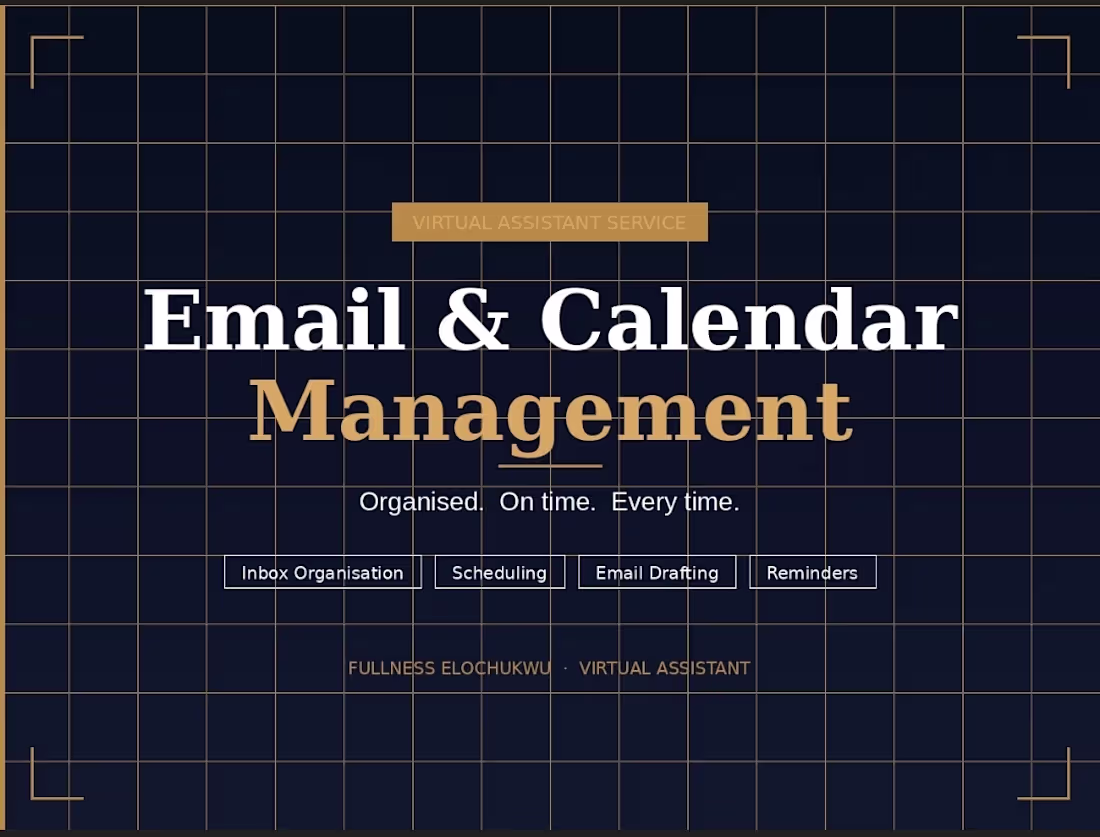 Cover image for Email & Calendar Management for Busy Professionals