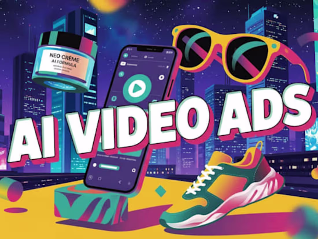 Cover image for ai video ads, ai commercial video for social media ads