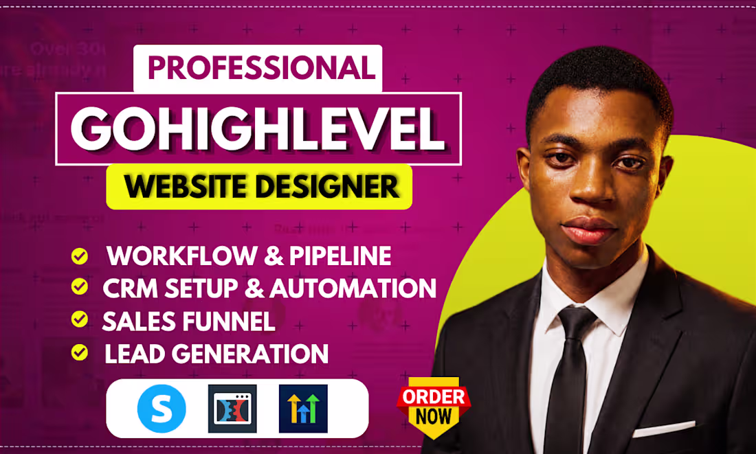 Cover image for I will build GoHighLevel Workflow, Automation and  Landing Page
