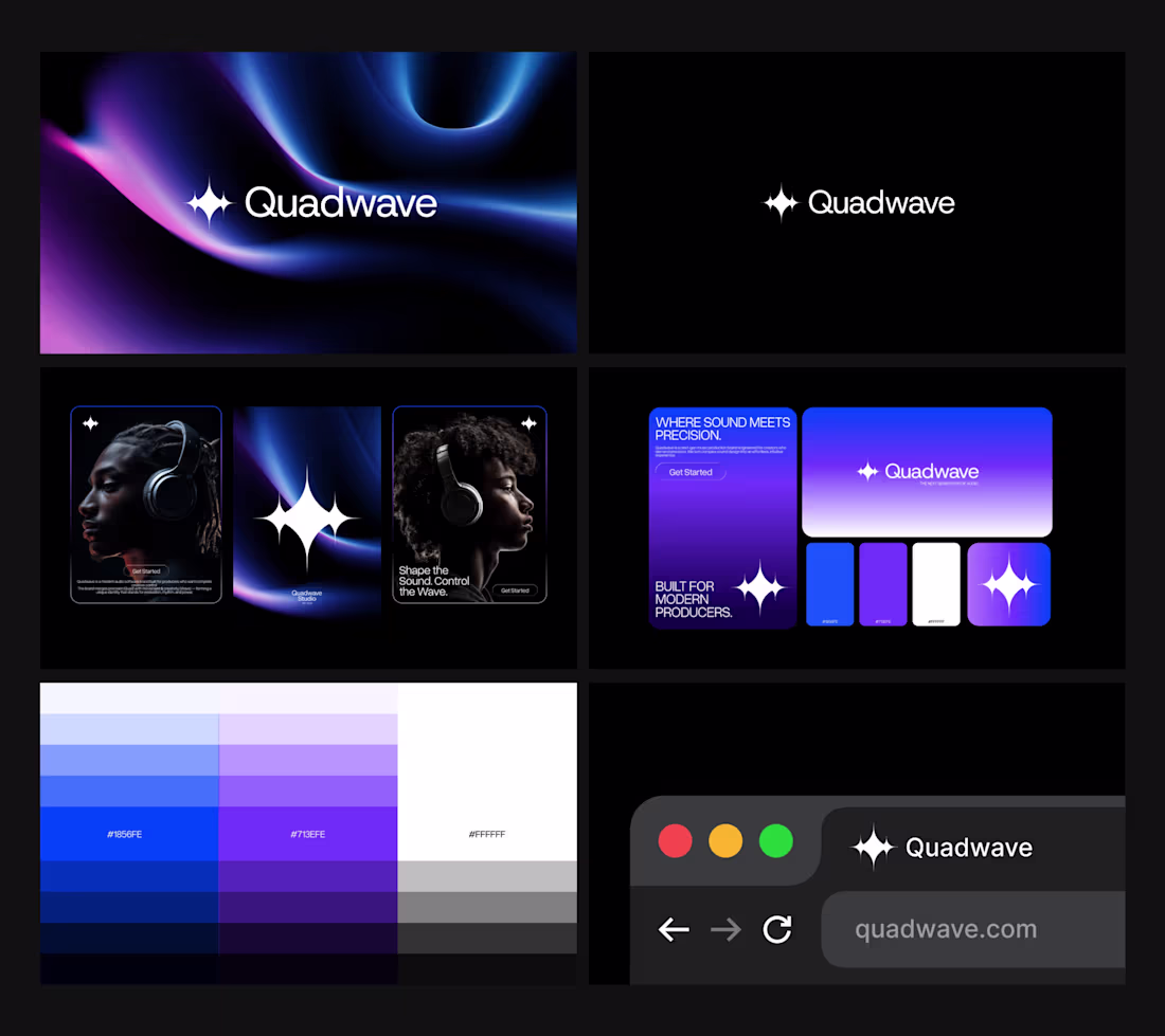 Cover image for Quadwave Visual Project.