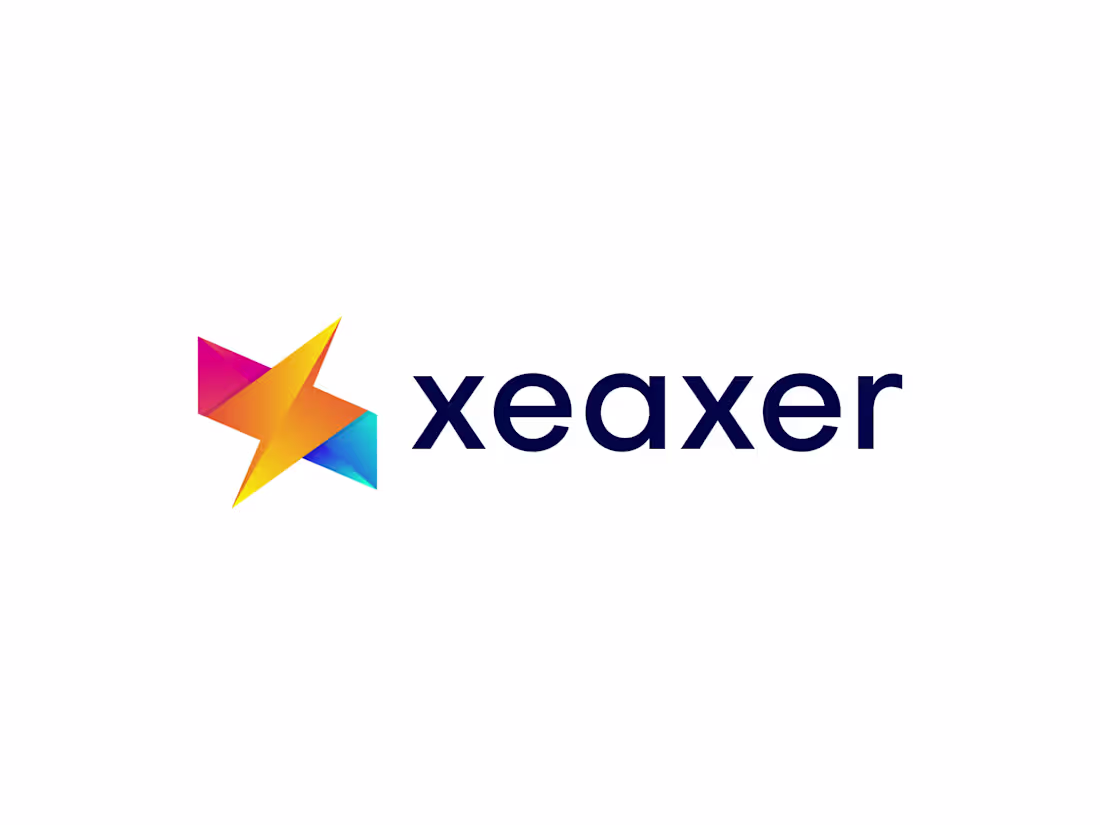 Cover image for Modern abstract X spark logo design