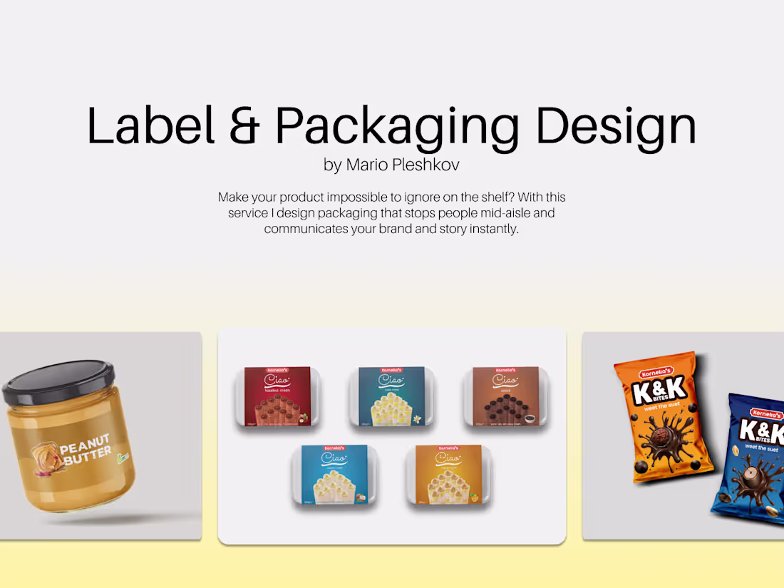 Cover image for Label & Packaging Design