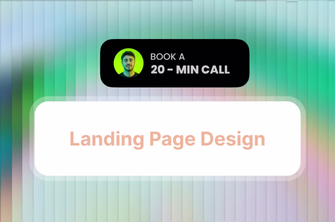 Cover image for Landing Page Design