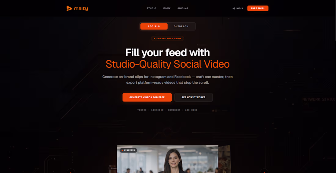 Cover image for Complete brand identity and landing