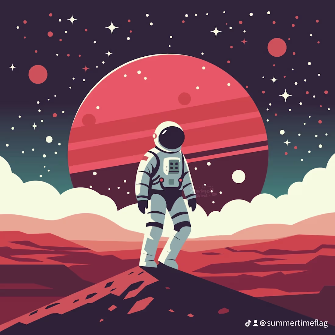 Cover image for Space Illustration Project