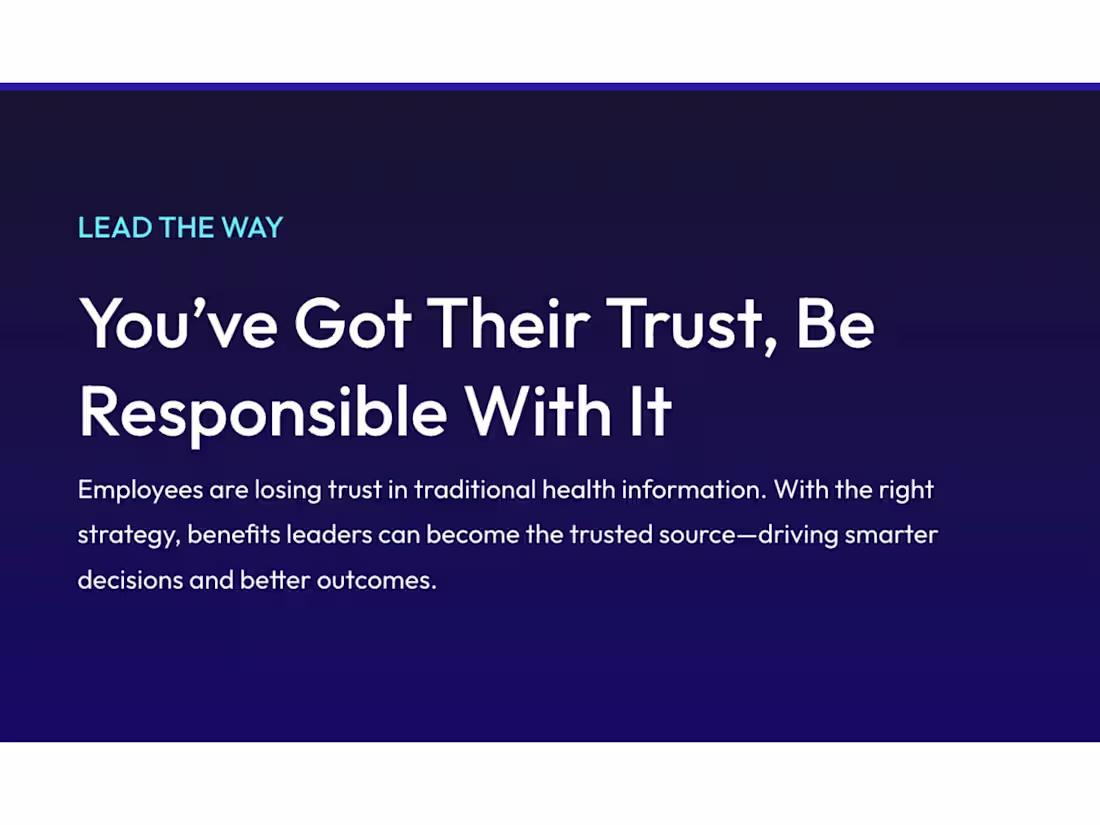 Cover image for Transcarent “Lead the Way” Campaign | Landing Page Copy