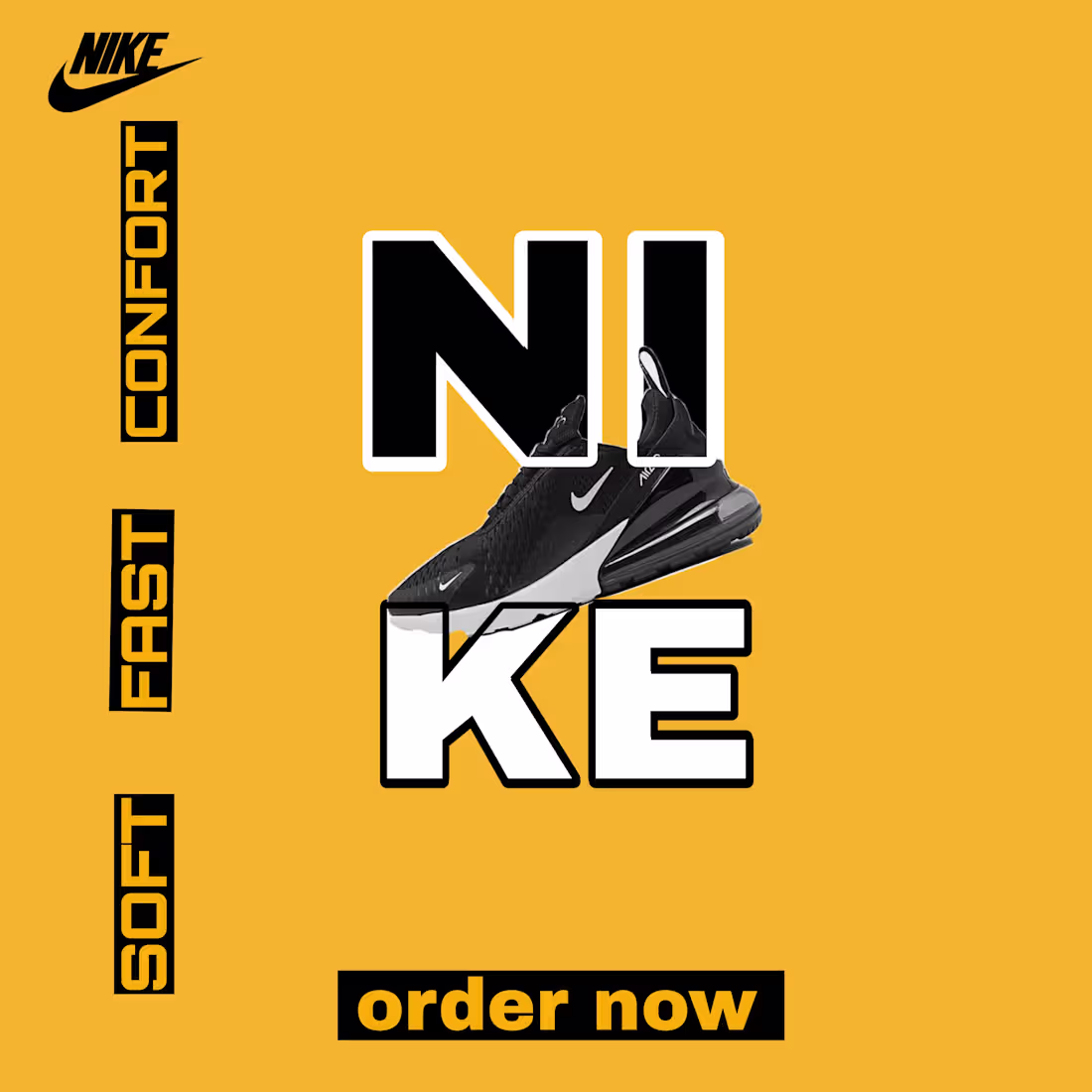 Cover image for “Modern and eye-catching Nike shoe