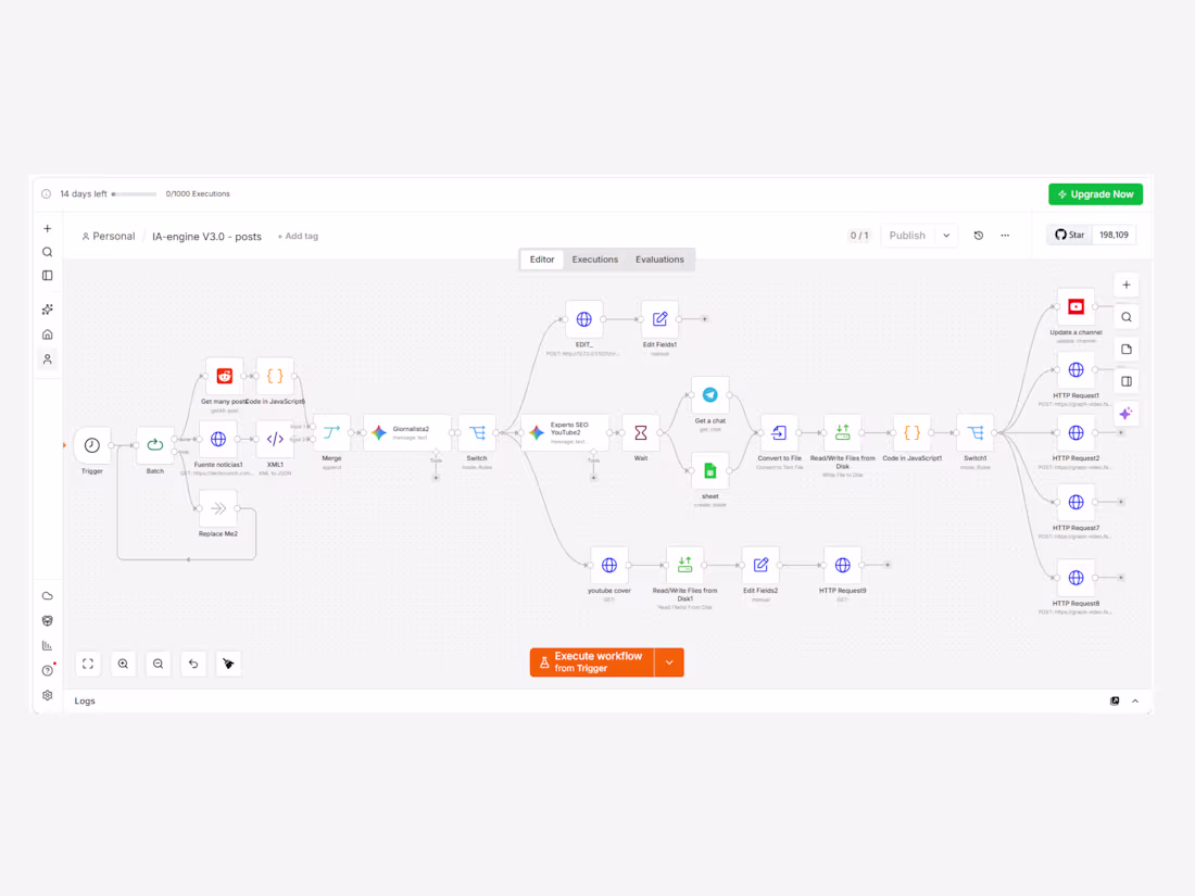 Cover image for End-to-End Agentic Workflows (n8n) &