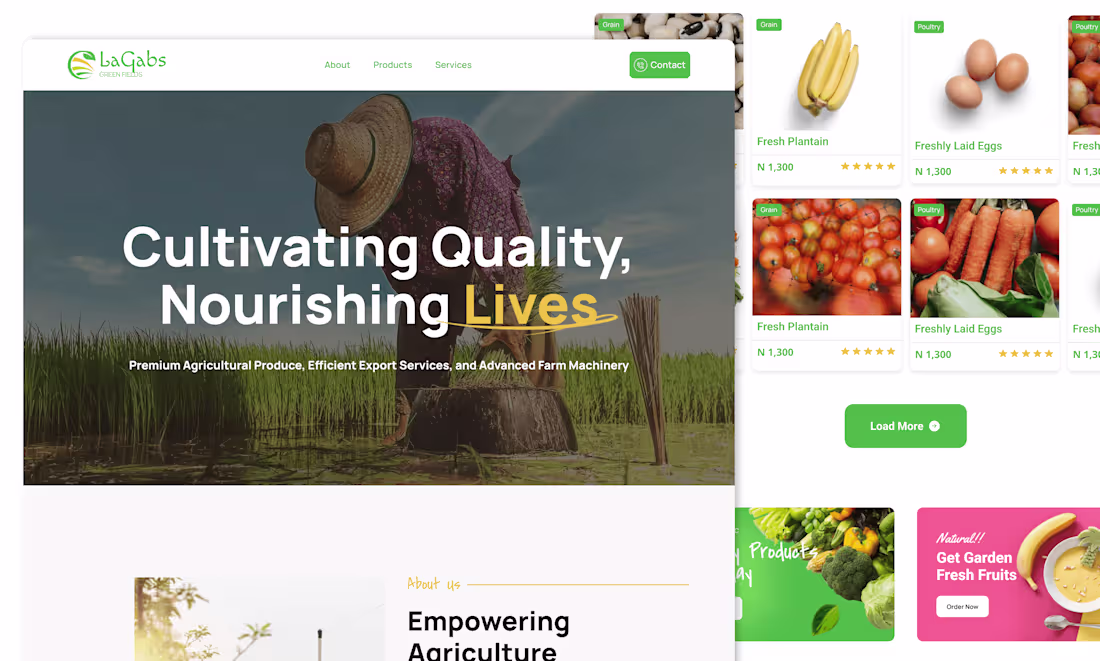 Cover image for Landing Page Design and Developlemt