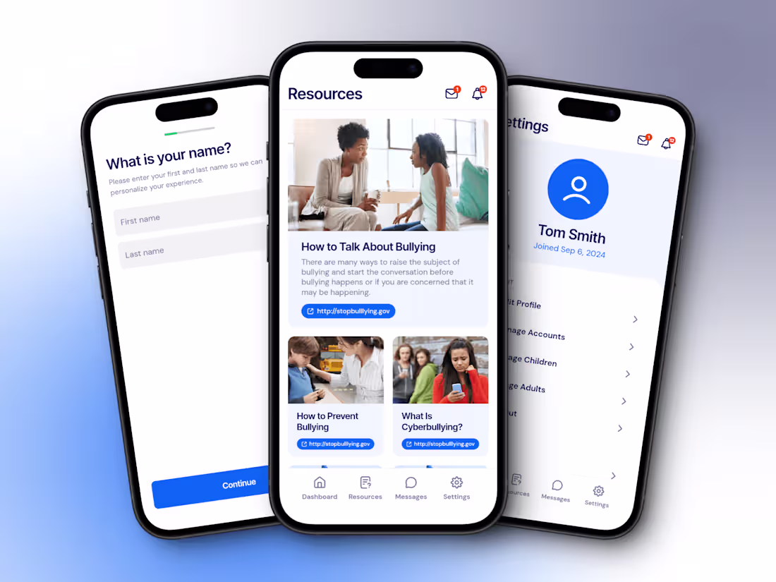 Cover image for RAADR — Social Media Anti-Bullying App 