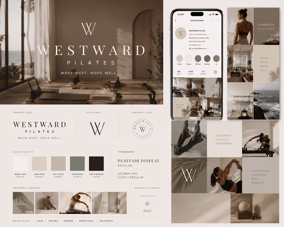 Cover image for Westward Pilates was created as