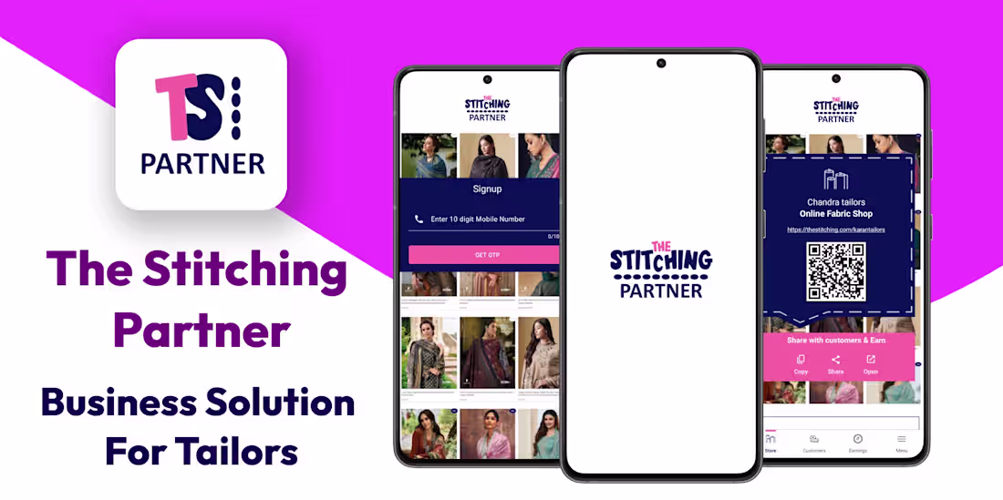 Cover image for The Stitching Partner App is