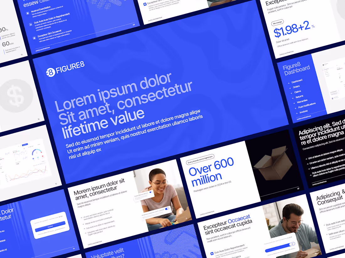 Cover image for Figure8 Pitch Deck Template for High-Growth Startups