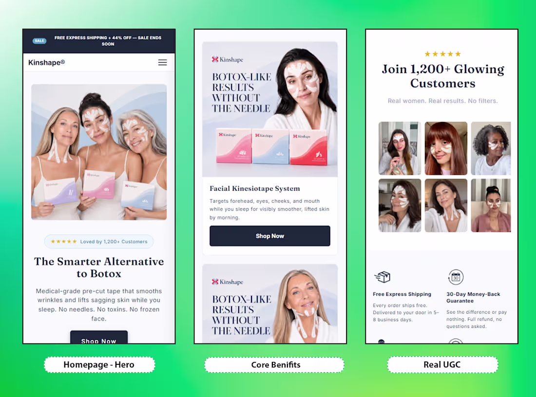 Cover image for Shopify Home Page Redesign +