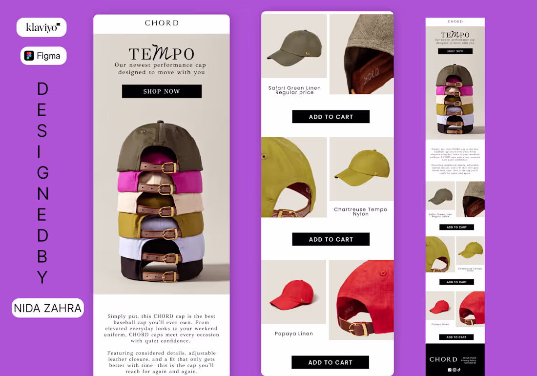 Cover image for CHORD — Product Launch Email:
