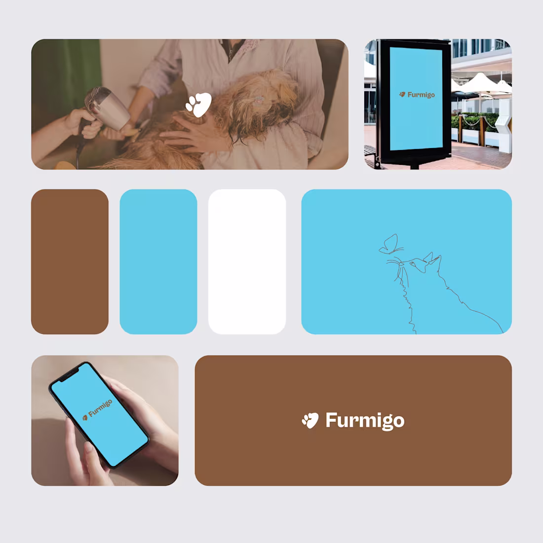 Cover image for Brand Design for Furmigo Pet Care Center