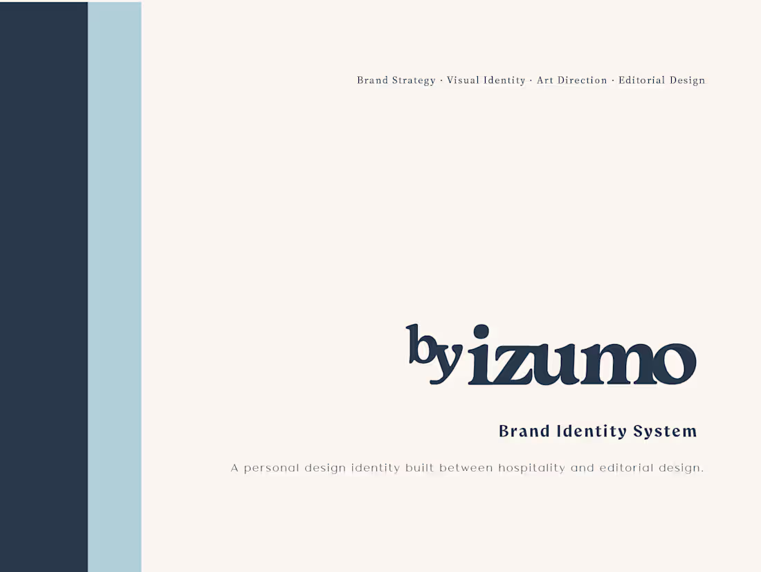 Cover image for Brand Identity - byizumo