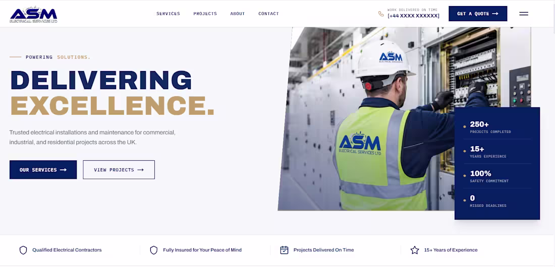Cover image for Designed and developed a modern,