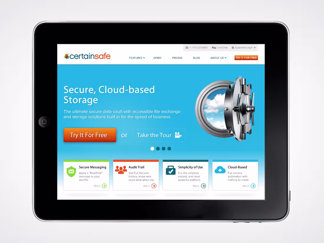 Cover image for UI Design for Security SaaS
