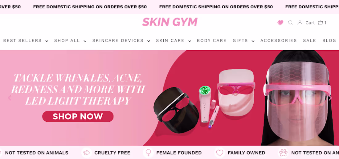 Cover image for SKIN GYM