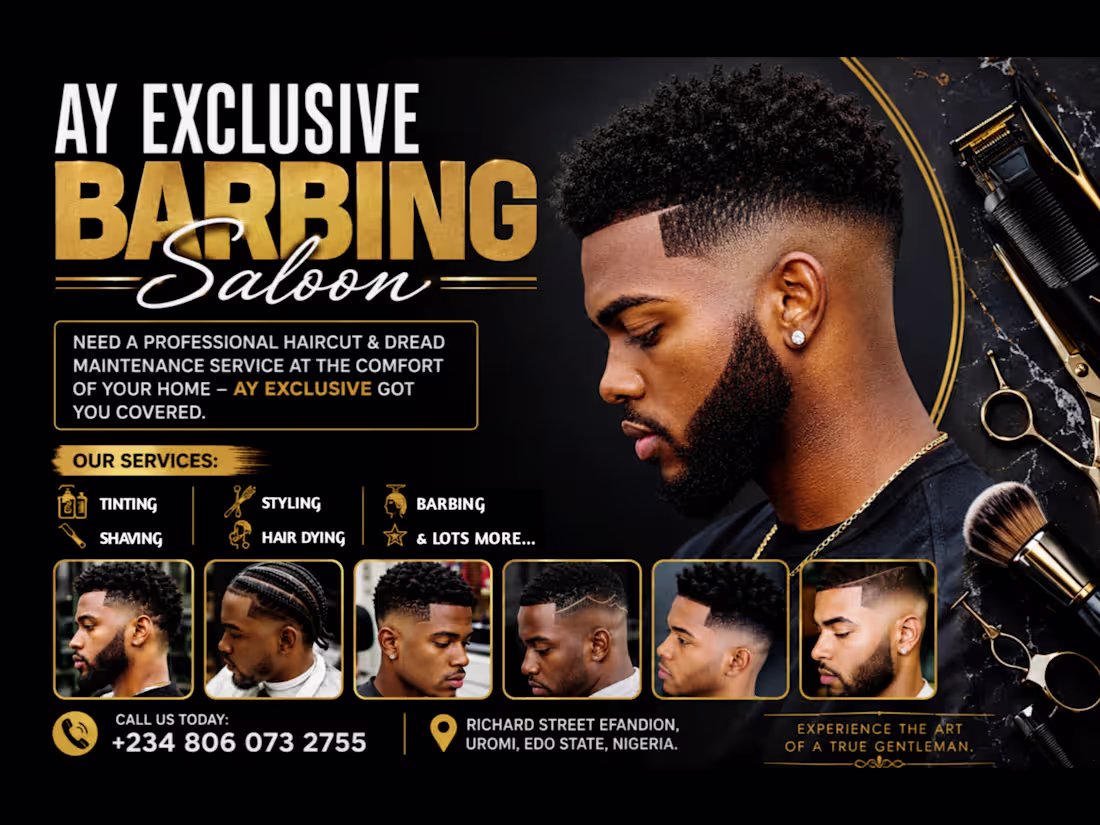 Cover image for Hair Flyer Design