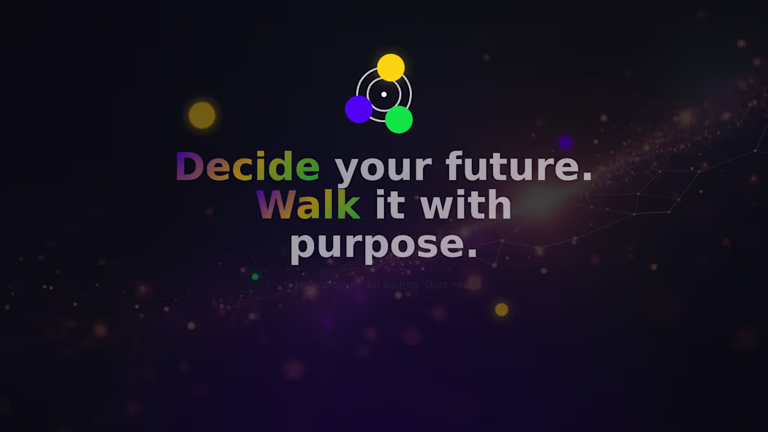 Cover image for DOTS - Decide Your Future. Walk It With Purpose.
