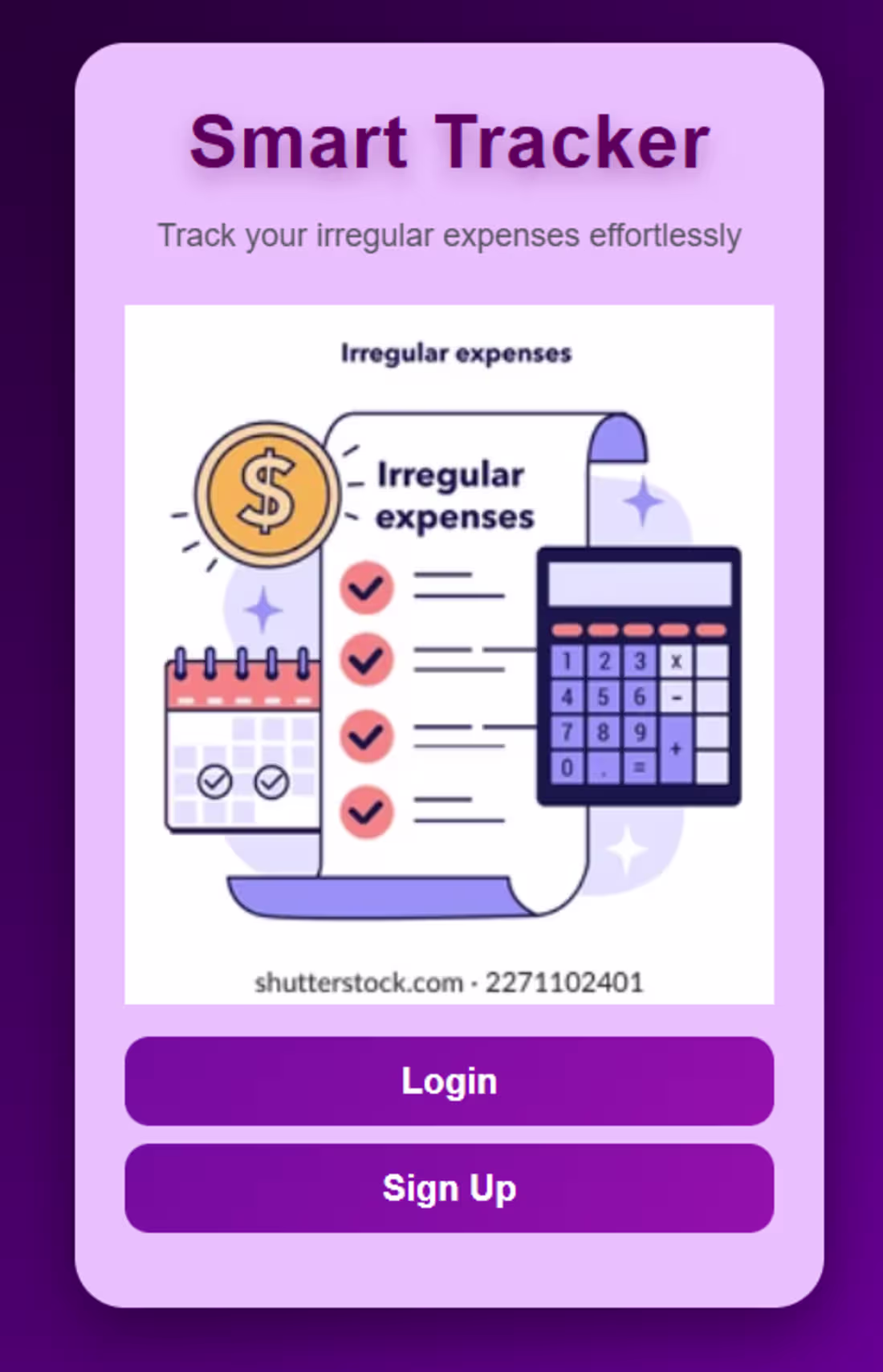 Cover image for Smart Expense Tracker is a
