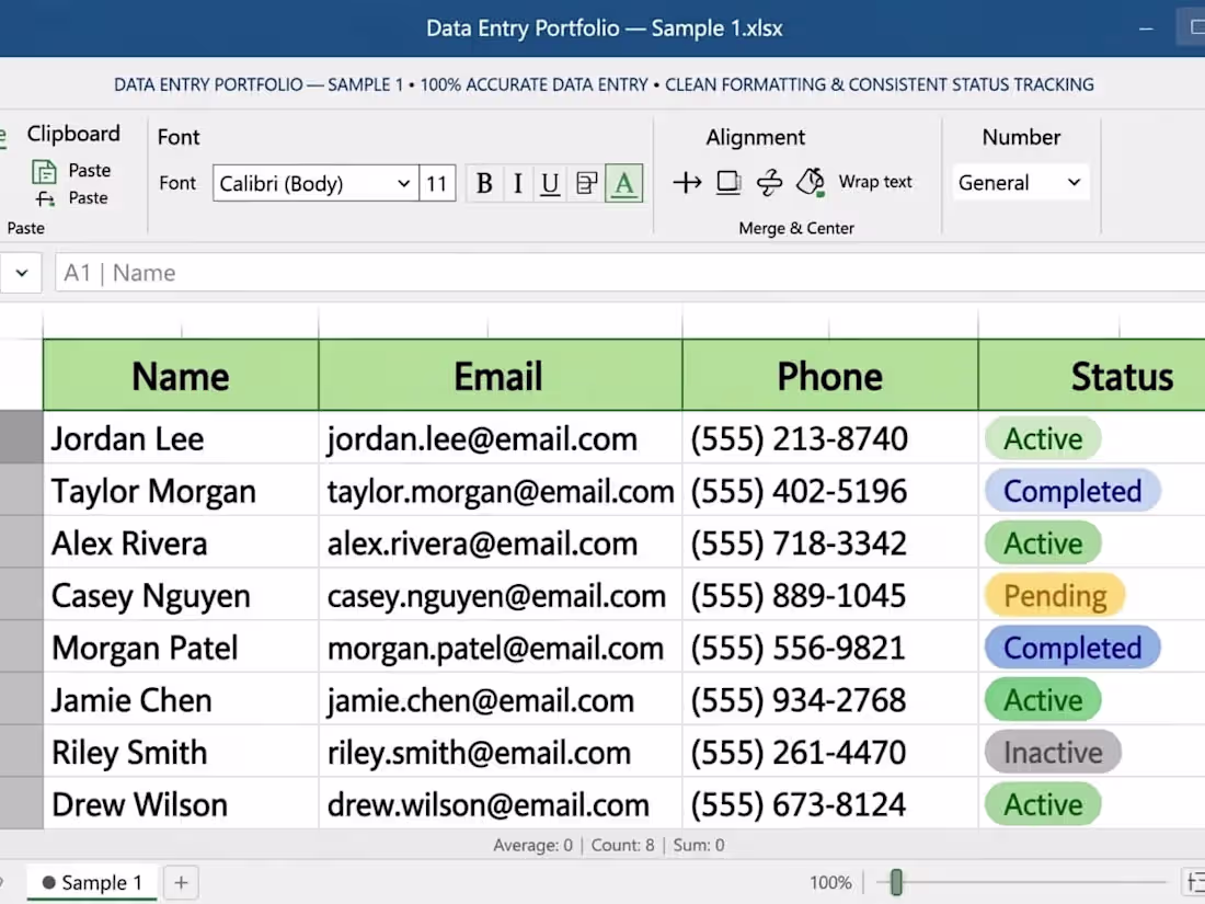 Cover image for I completed CRM data cleanup