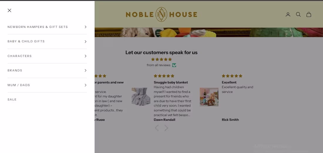 Cover image for Noble House Gifts – Shopify Gift Store
