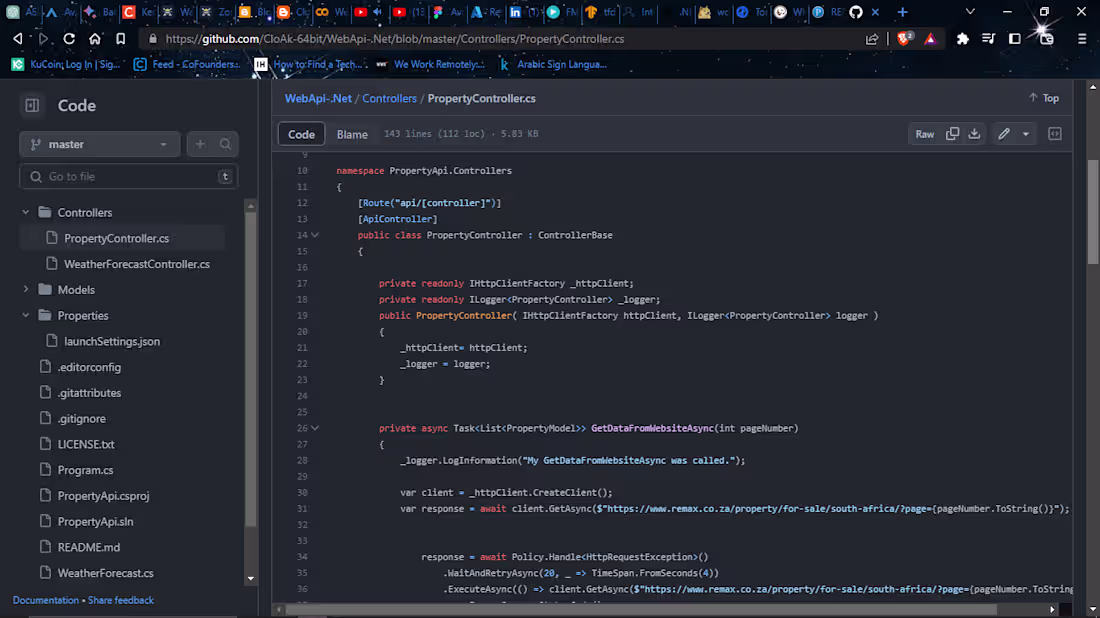 Cover image for .NET Core Web Application with RESTful API Integration