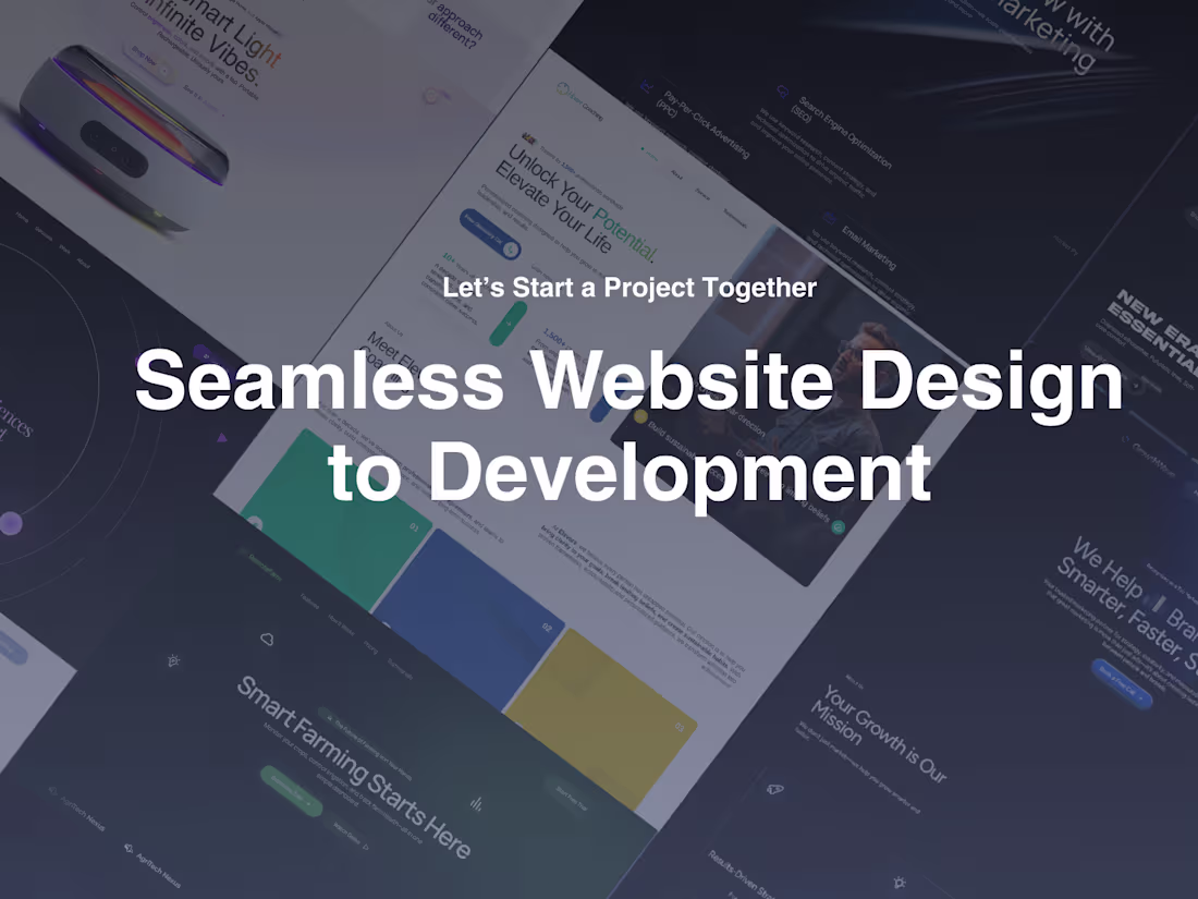 Cover image for Framer Website Design to Development