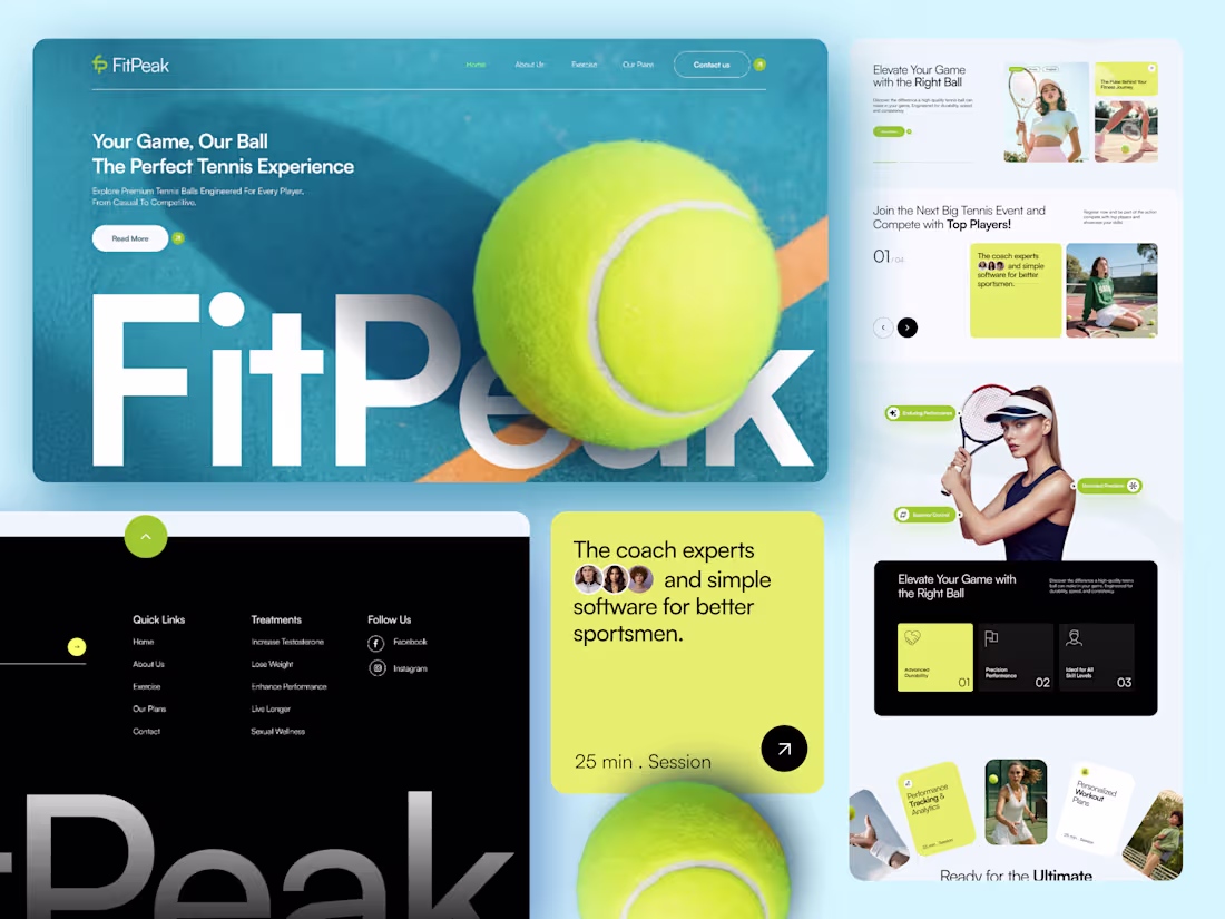 Cover image for Landing Page Design | Figma UI/UX | Mobile Responsive