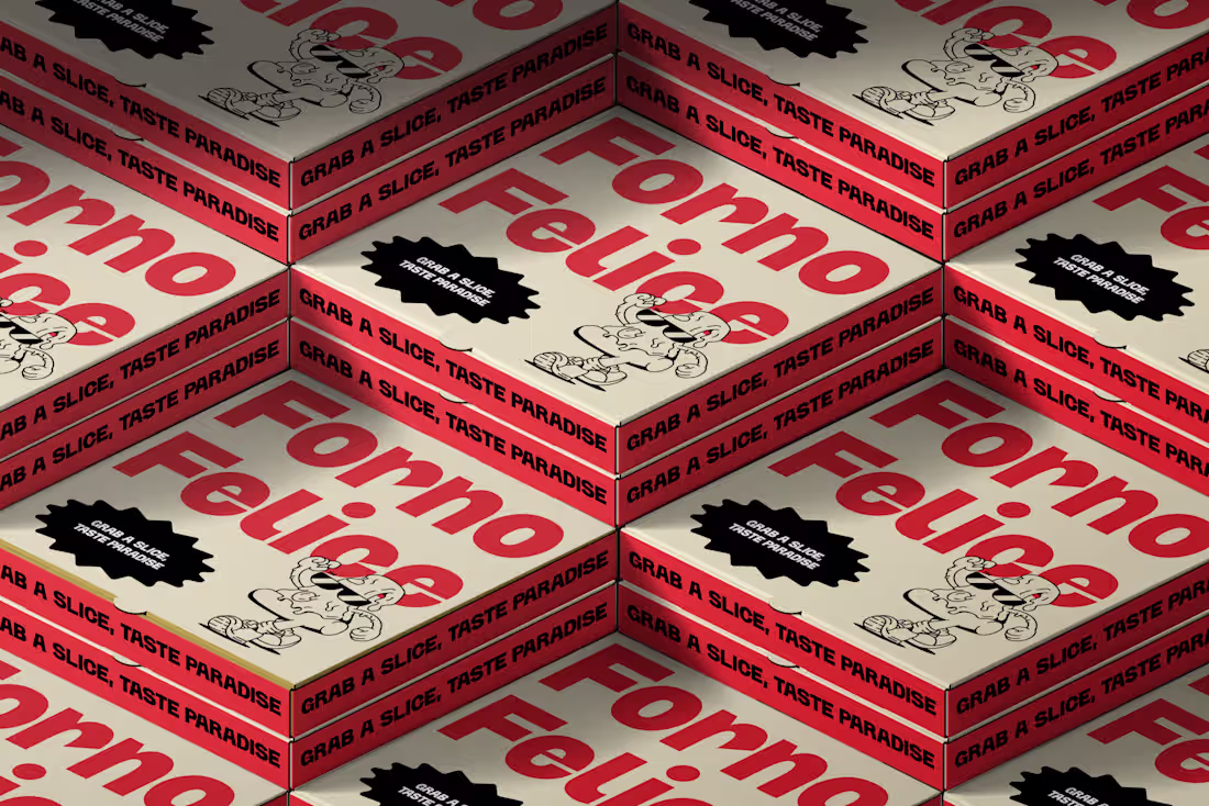 Cover image for Forno Felice — Pizza Brand & Packaging