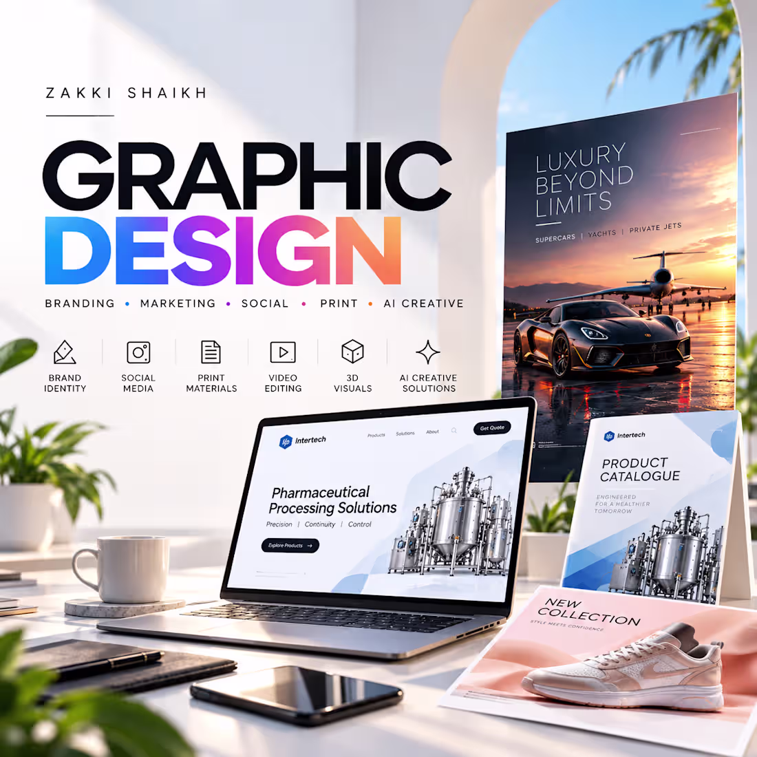 Cover image for Professional Graphic Design for Brands & Businesses