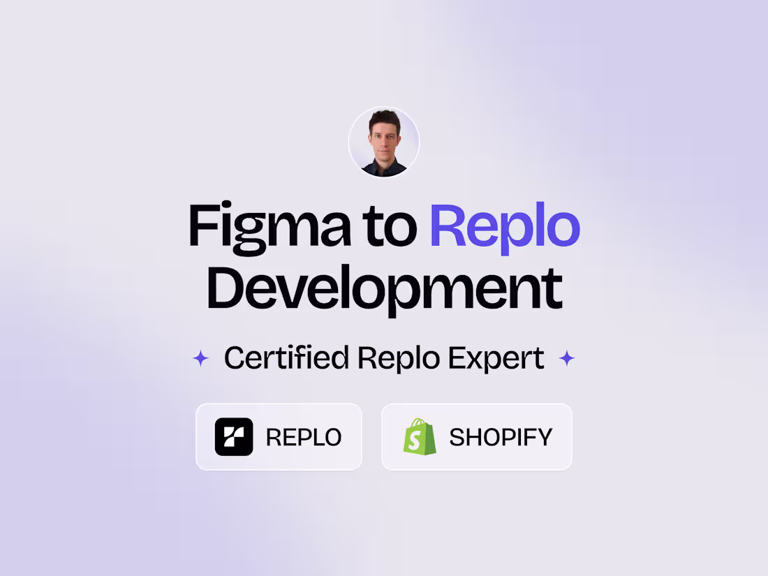 Cover image for Figma to Replo Development