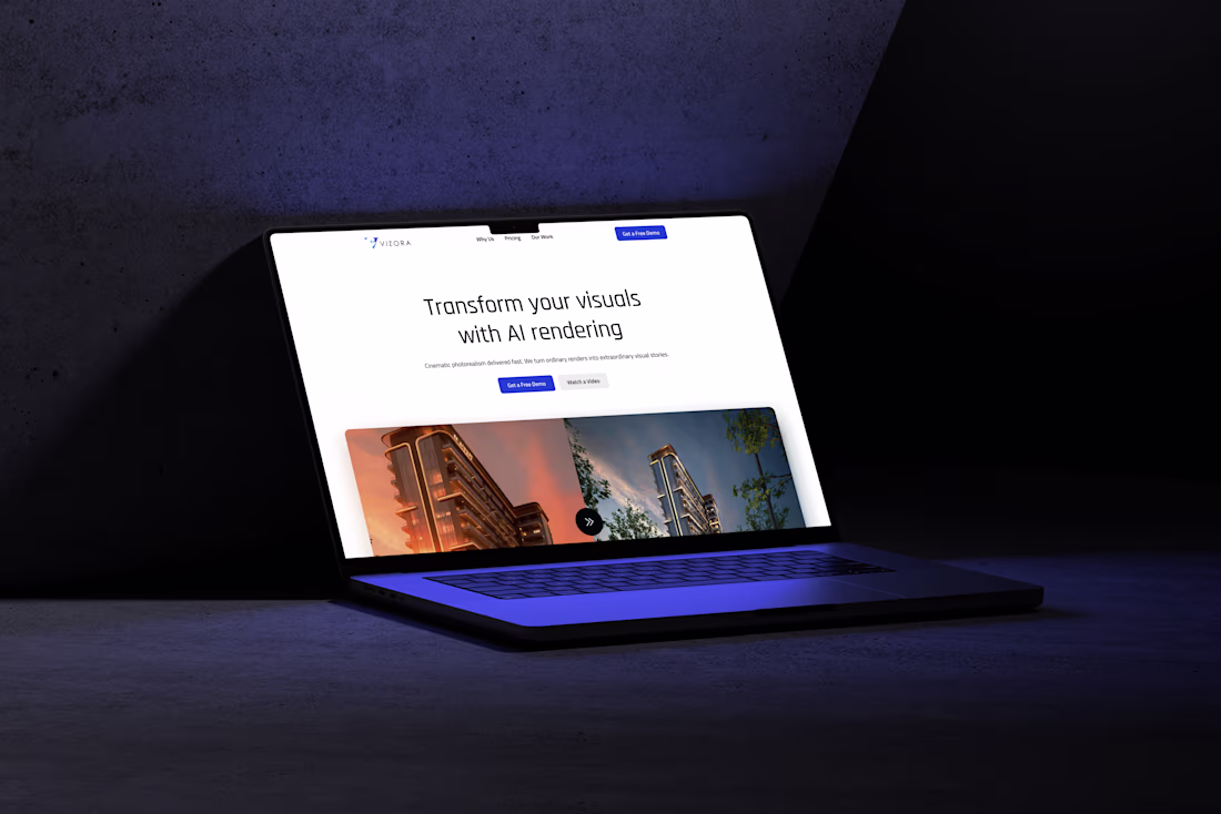 Cover image for Vizaro web design