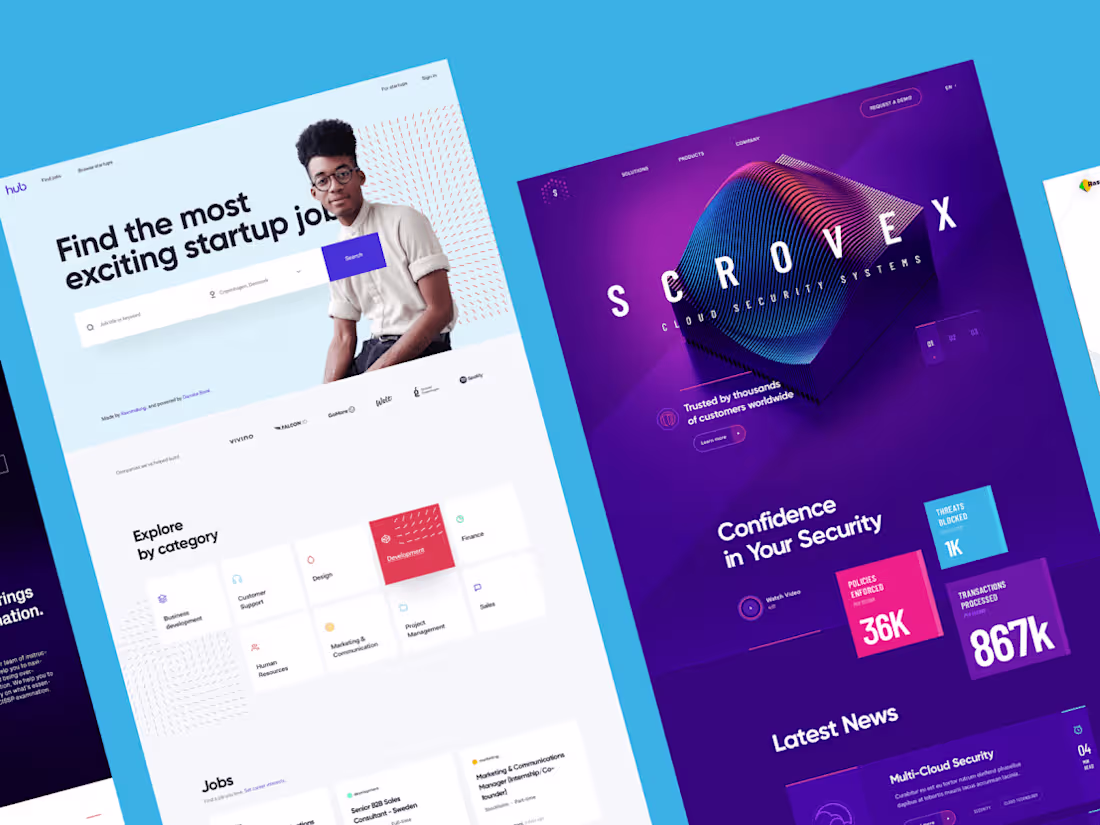 Cover image for Landing page