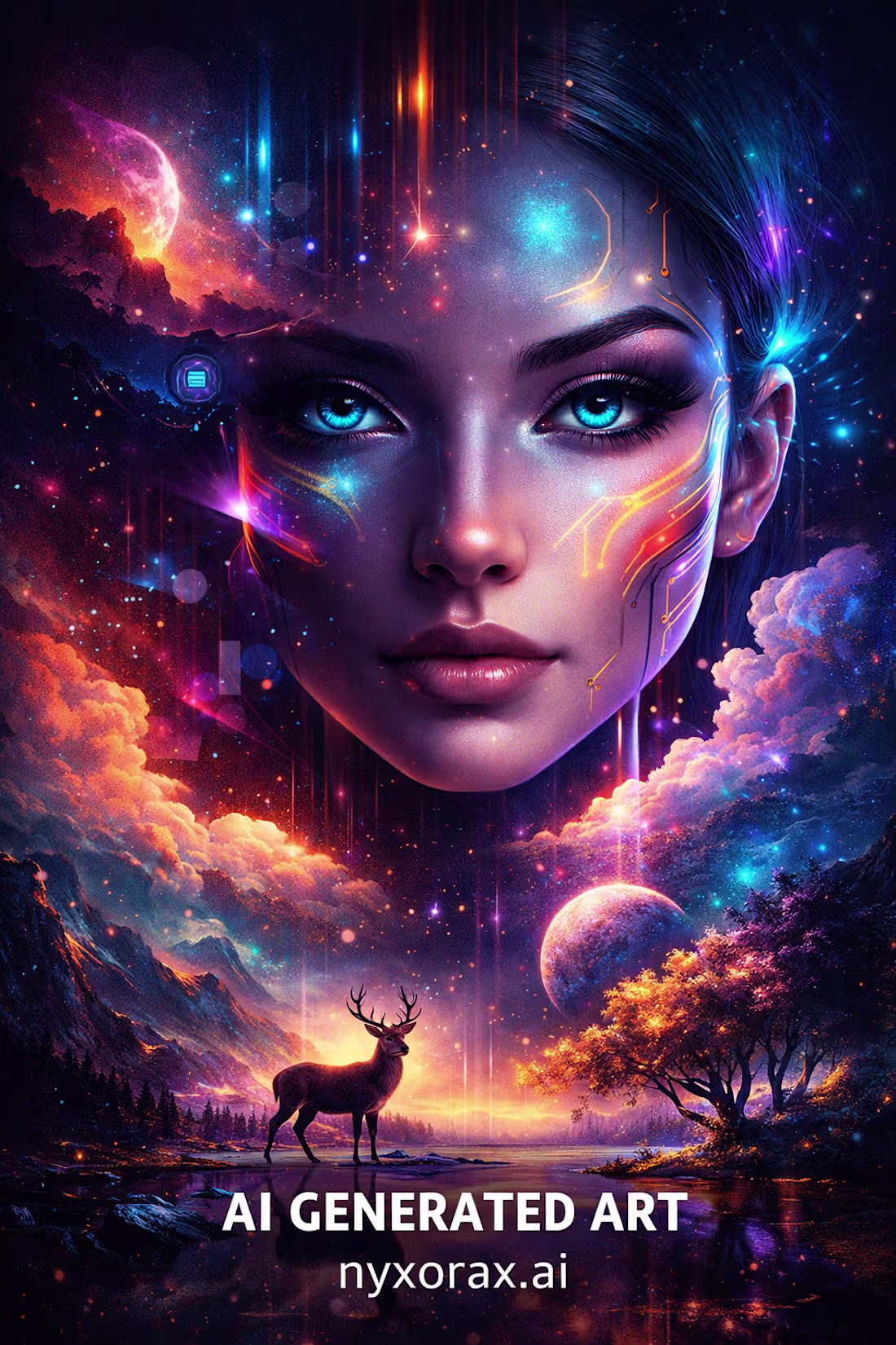 Cover image for A futuristic AI-generated artwork featuring