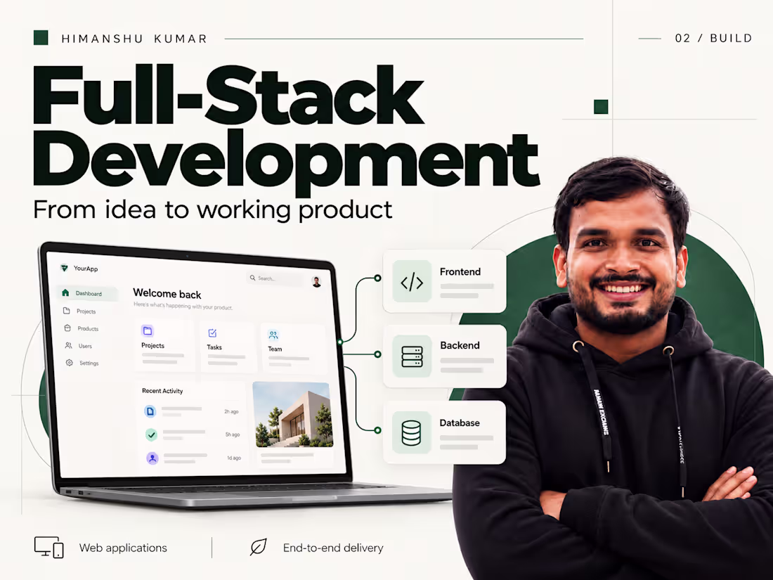 Cover image for Full-Stack Web App Development