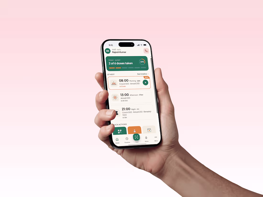 Cover image for Saathi - Prescription App