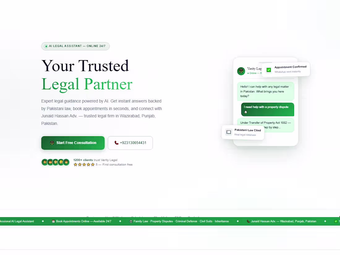 Cover image for Built a production AI legal