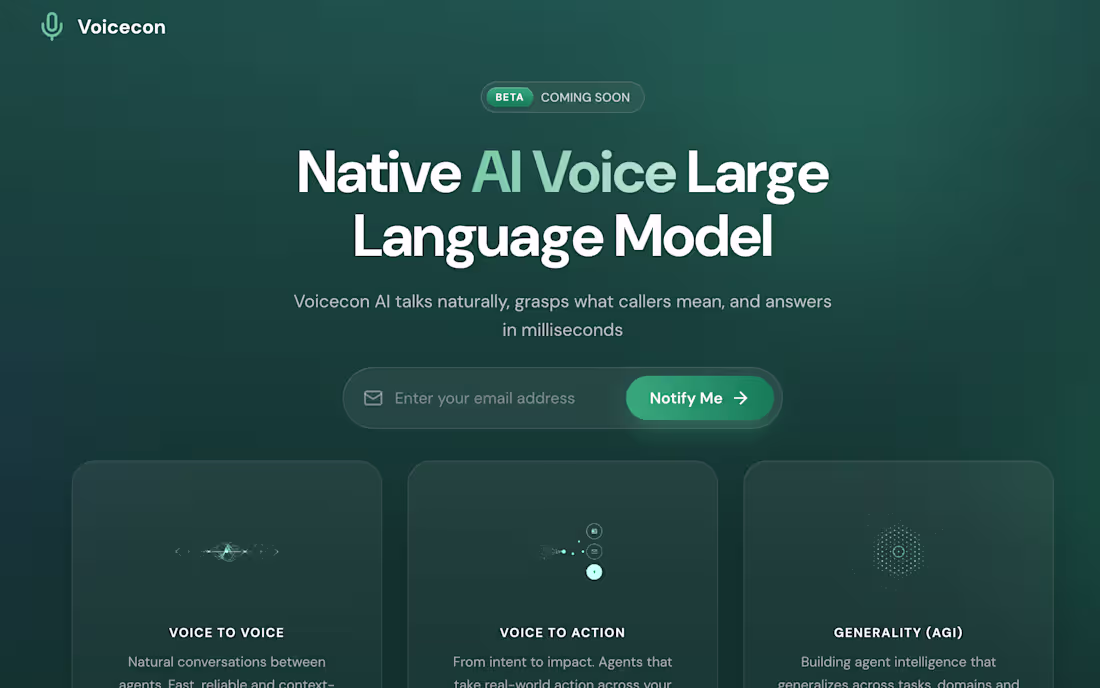 Cover image for Currently building: Voicecon
An AI voice