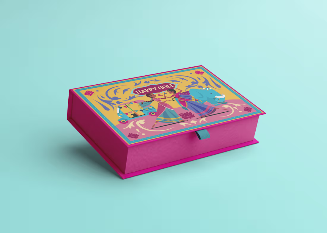 Cover image for Holi box packaging | Chumbak | Phool | Ethnic