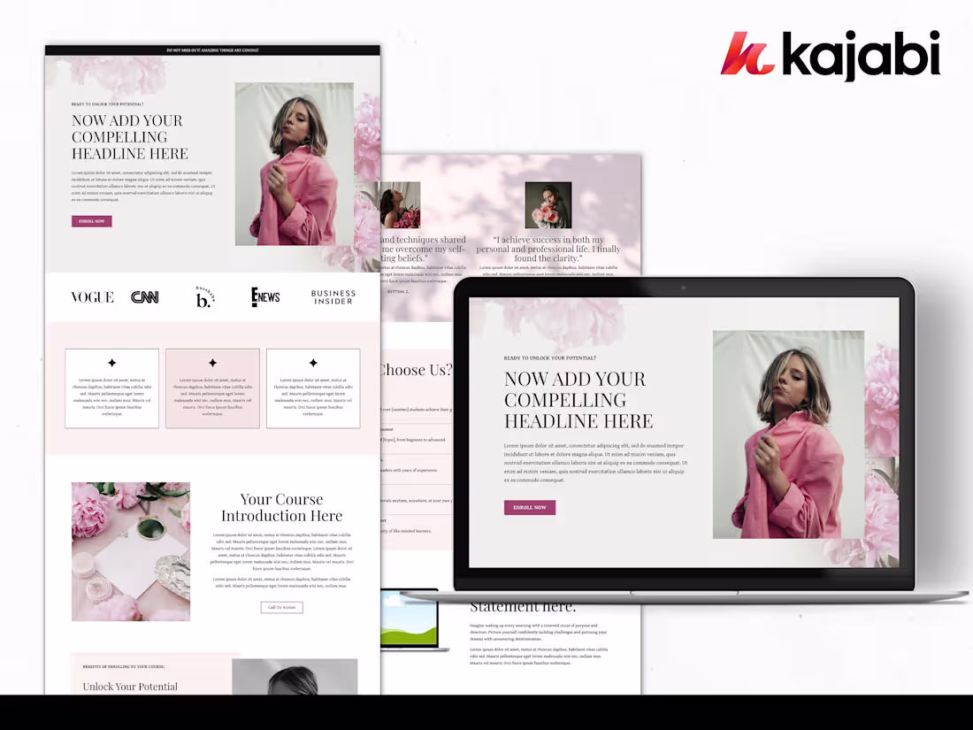 Cover image for Sales Page Design | Kajabi