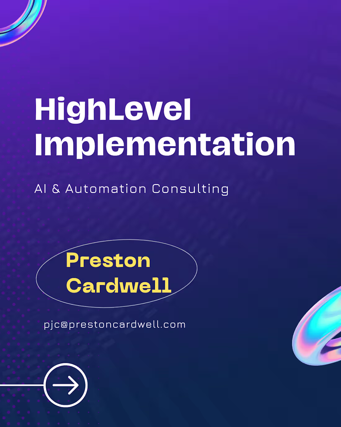 Cover image for HighLevel Implementation