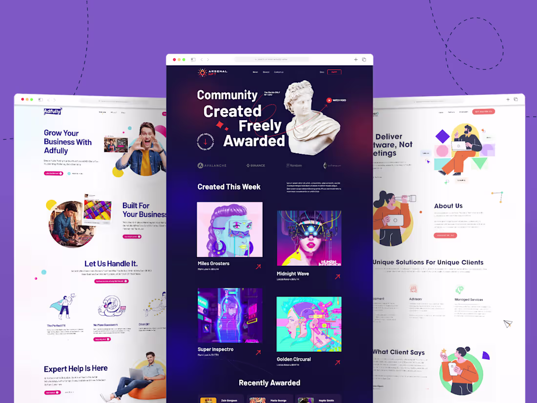 Cover image for Full-Stack Web Design with UI/UX