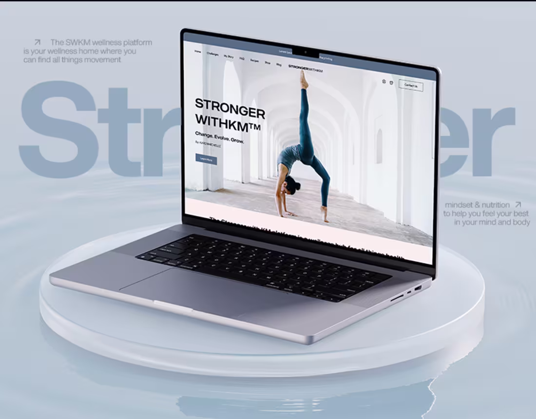 Cover image for Wellness Platform | Web Design | UI/UX
