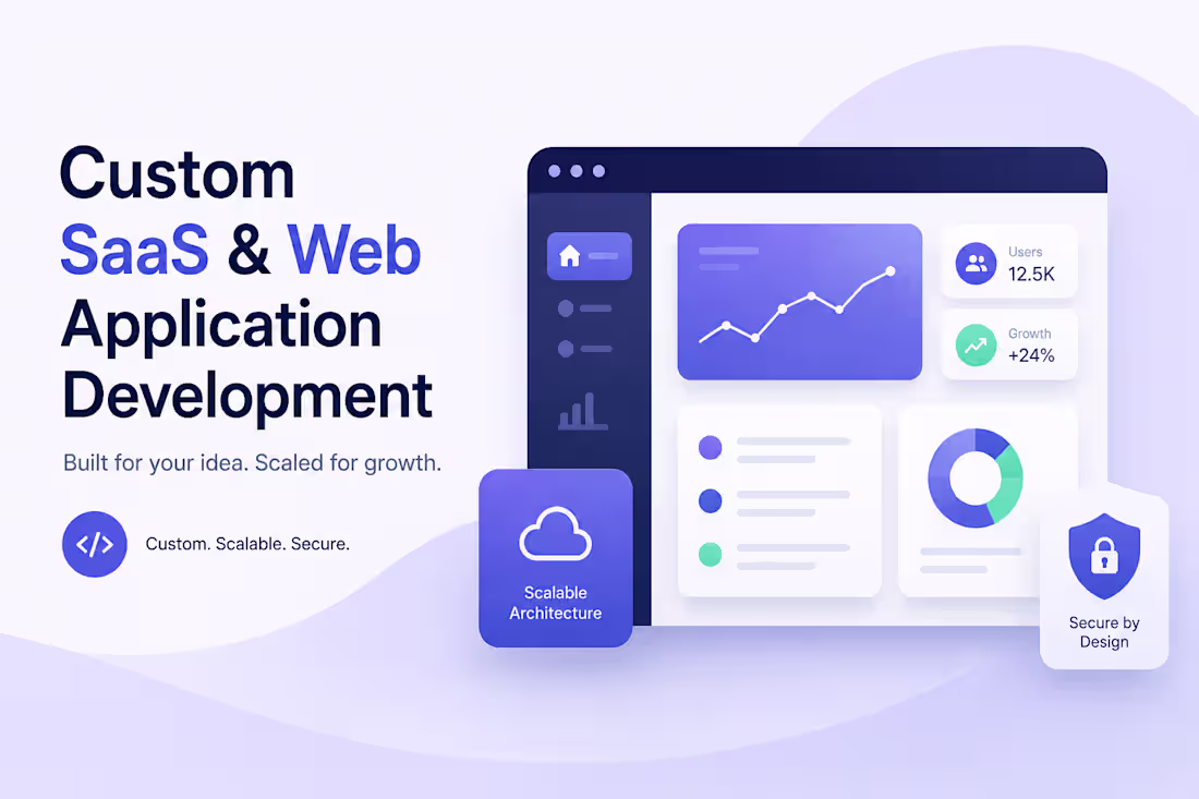Cover image for Custom SaaS & Web Application Development
