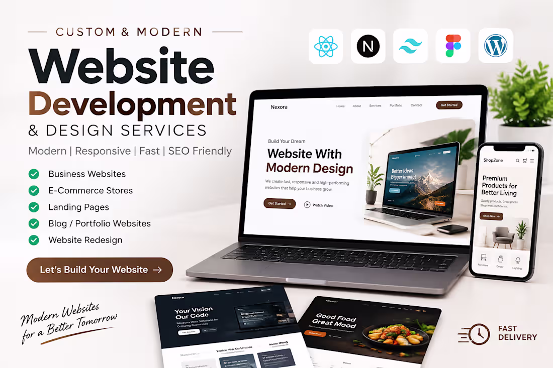 Cover image for Custom Website Development