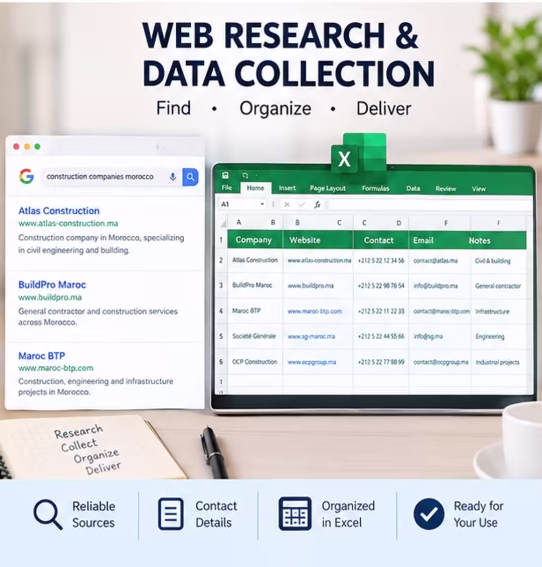 Cover image for I collected and organized information
